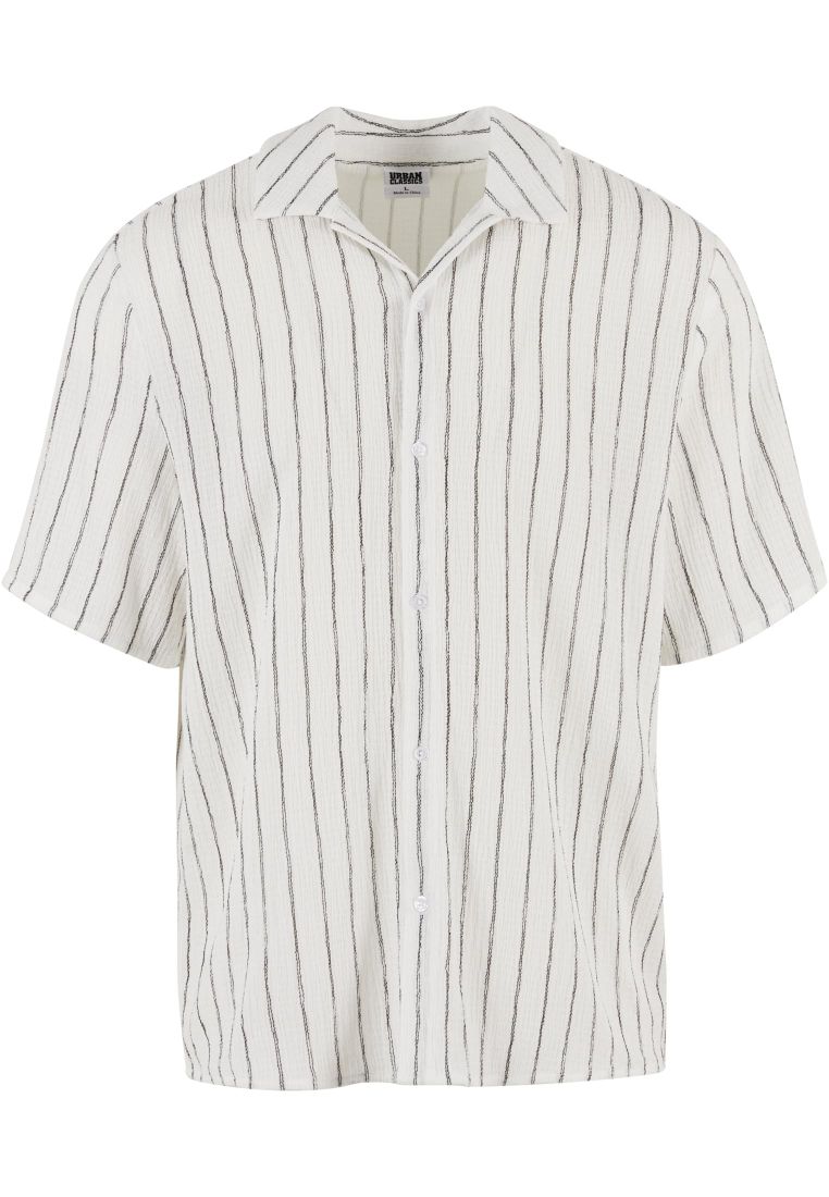 Striped Crinkle Resort Shirt - - TTUTB7342 - 279