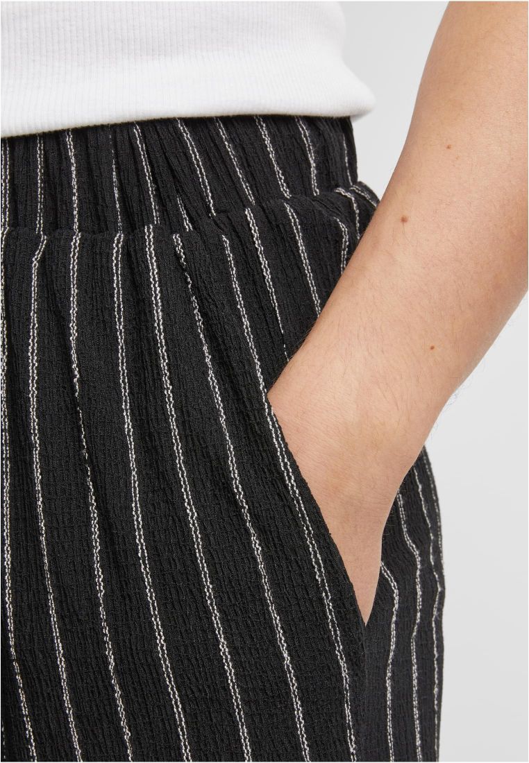 Striped Crinkle Resort Shorts -  - TTUTB7343 - 8