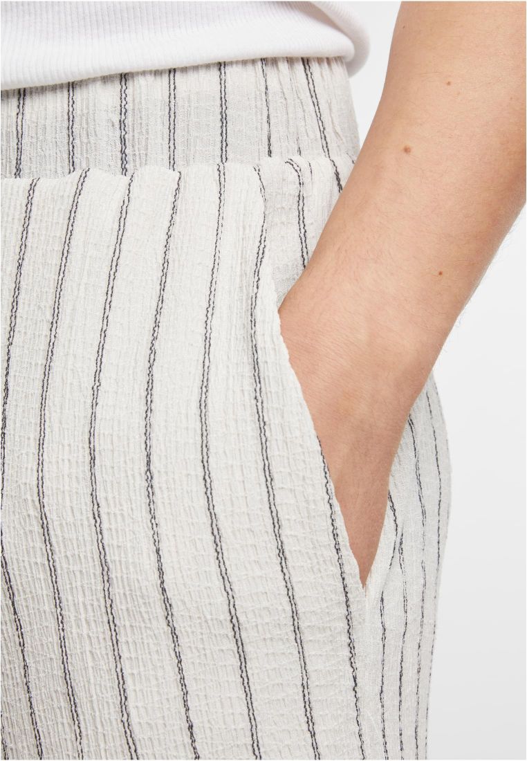 Striped Crinkle Resort Shorts -  - TTUTB7343 - 279