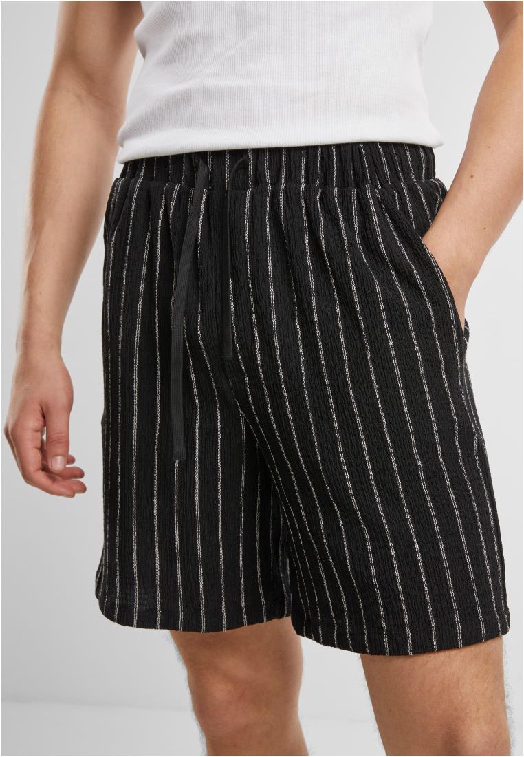 Striped Crinkle Resort Shorts -  - TTUTB7343 - 9