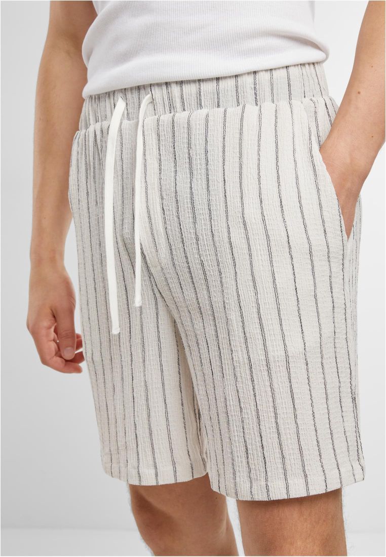 Striped Crinkle Resort Shorts -  - TTUTB7343 - 280