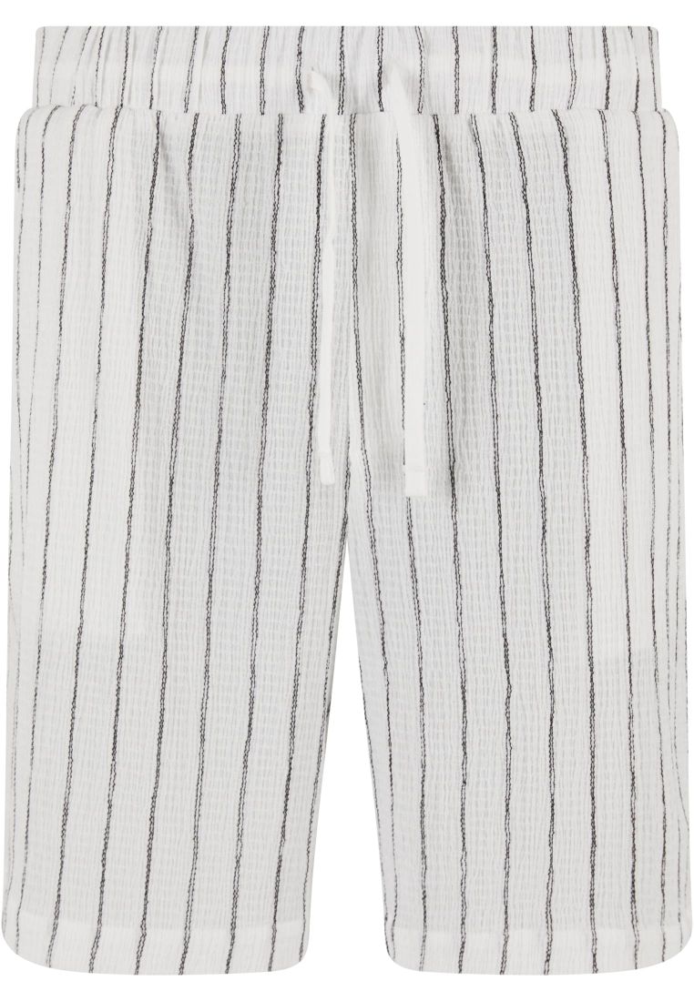 Striped Crinkle Resort Shorts -  - TTUTB7343 - 281