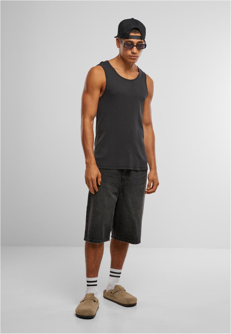 Washed Rib Tanktop - - TTUTB7344 - 5