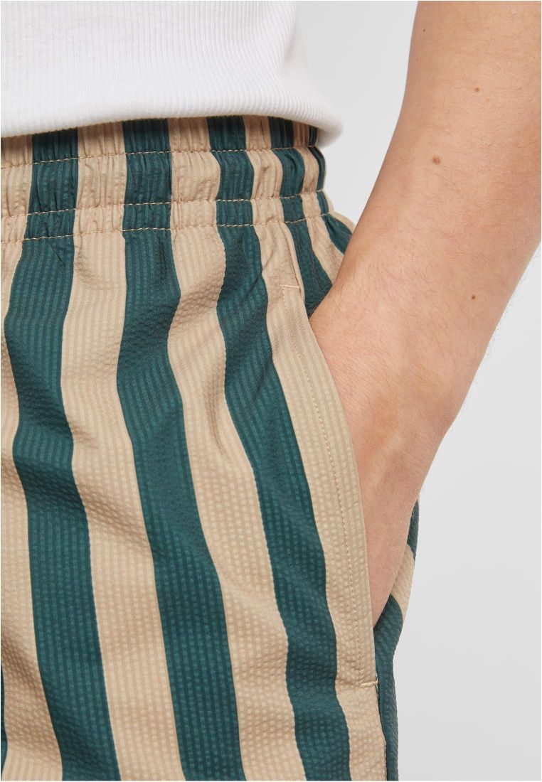 Striped Seersucker Swim Shorts - - TTUTB7347 - 279