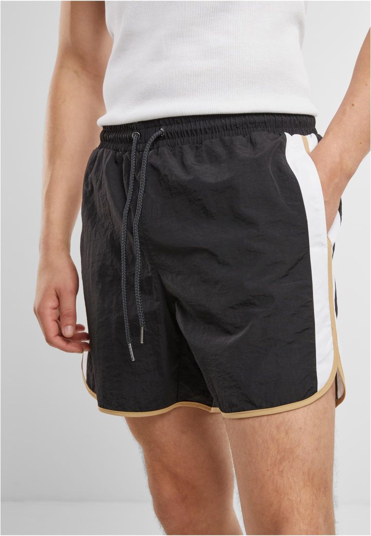 Retro Look Swim Shorts - - TTUTB7348 - 40