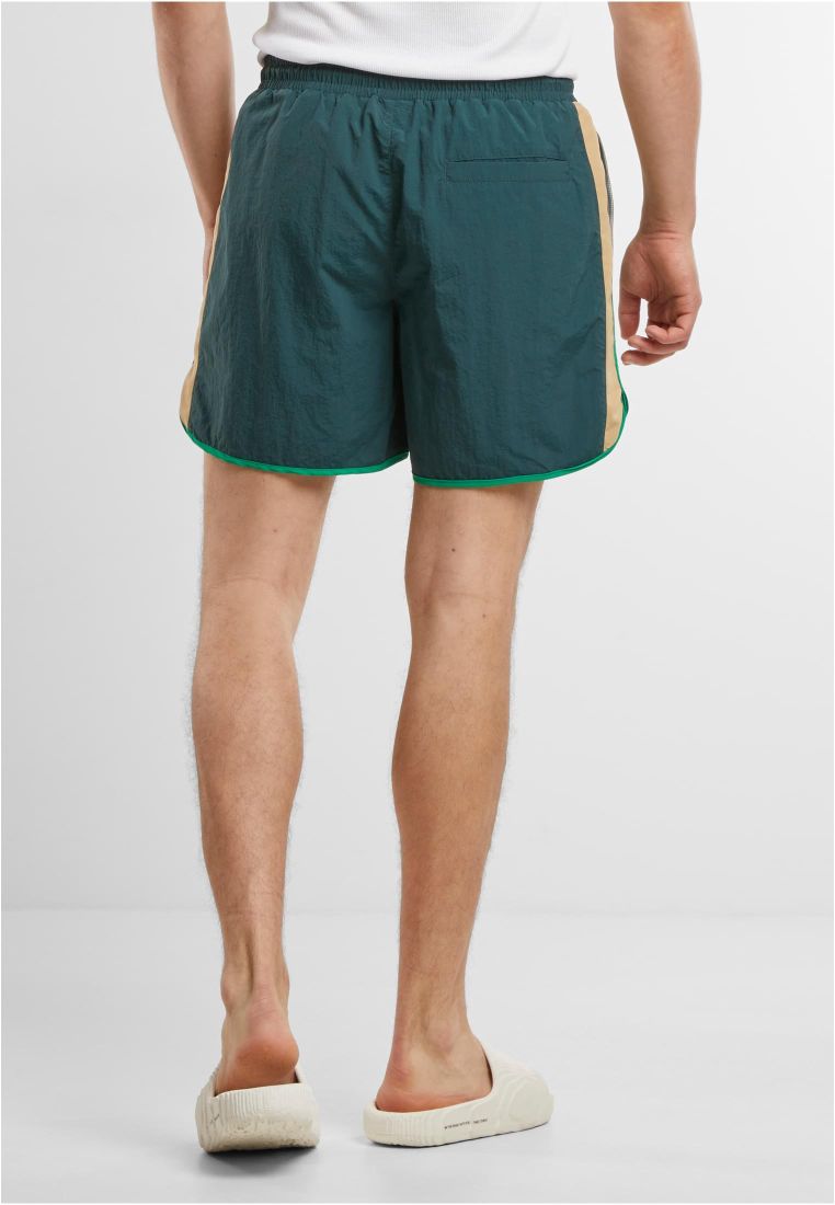 Retro Look Swim Shorts - - TTUTB7348 - 5