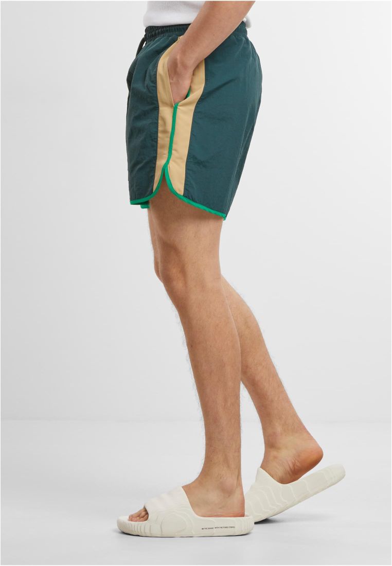 Retro Look Swim Shorts - - TTUTB7348 - 4