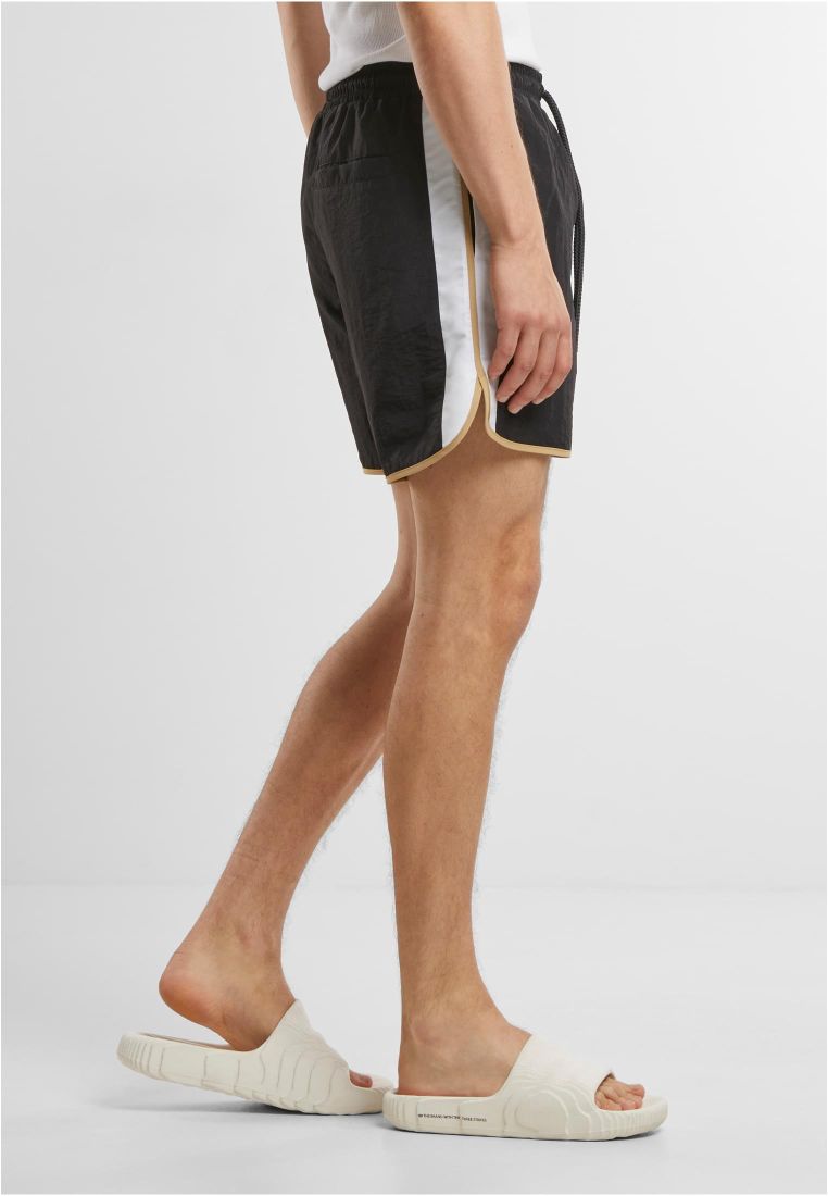 Retro Look Swim Shorts - - TTUTB7348 - 37