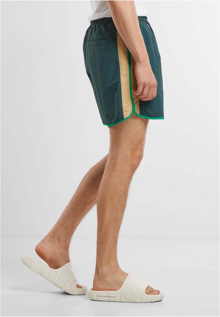 Retro Look Swim Shorts - - TTUTB7348 - 6