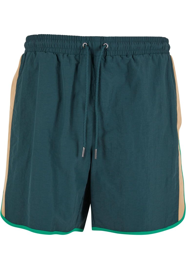 Retro Look Swim Shorts - - TTUTB7348 - 9