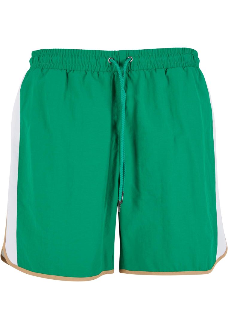 Retro Look Swim Shorts - - TTUTB7348 - 520