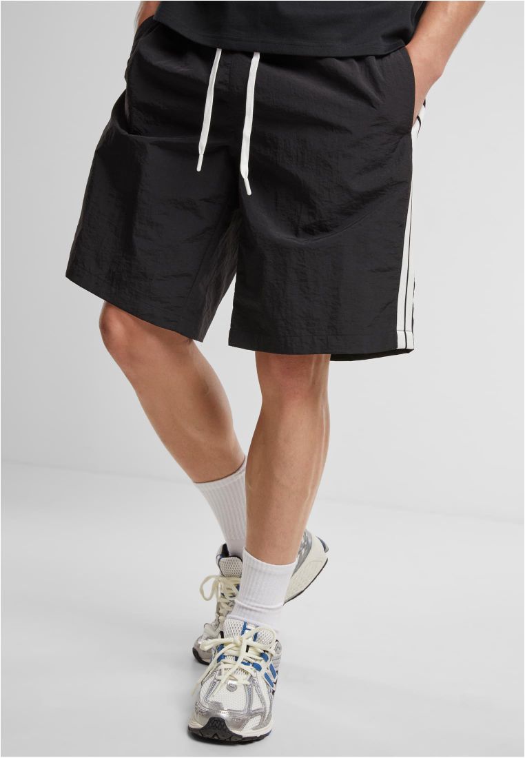 Board Shorts With Patched Stripe - - TTUTB7397 - 7