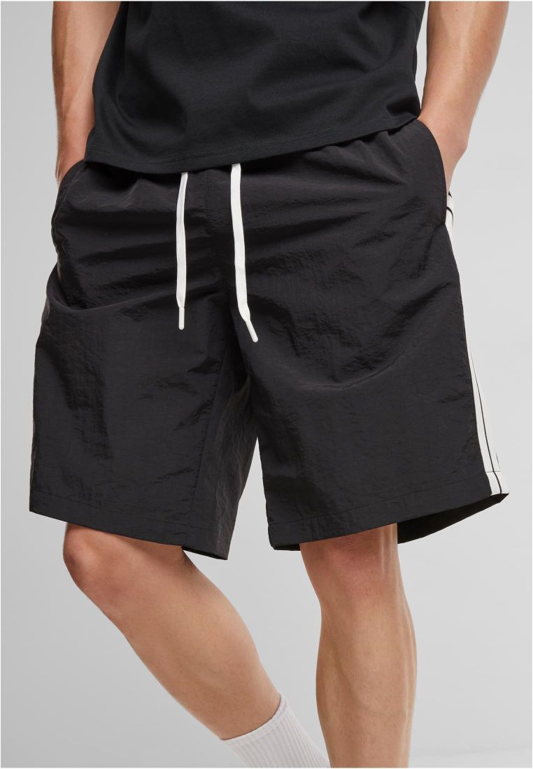 Board Shorts With Patched Stripe - - TTUTB7397 - 8