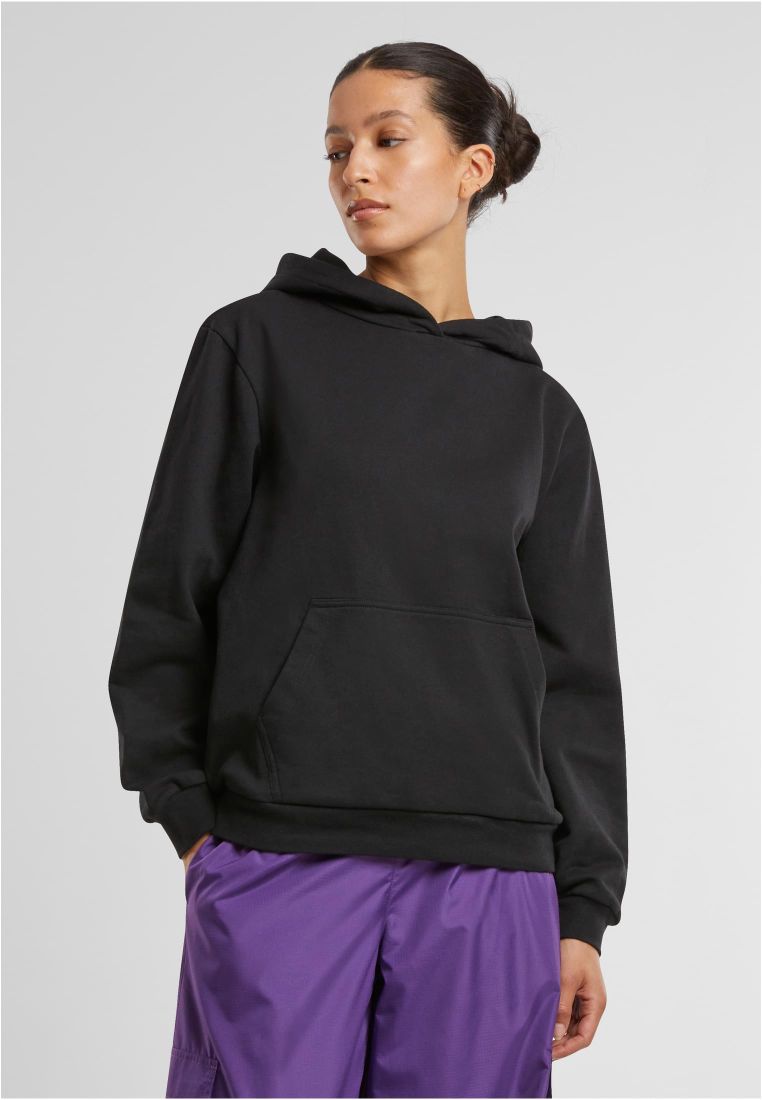 Ladies Loose Light Brushed Fleece Hoody -  - TTUTB7431 - 1