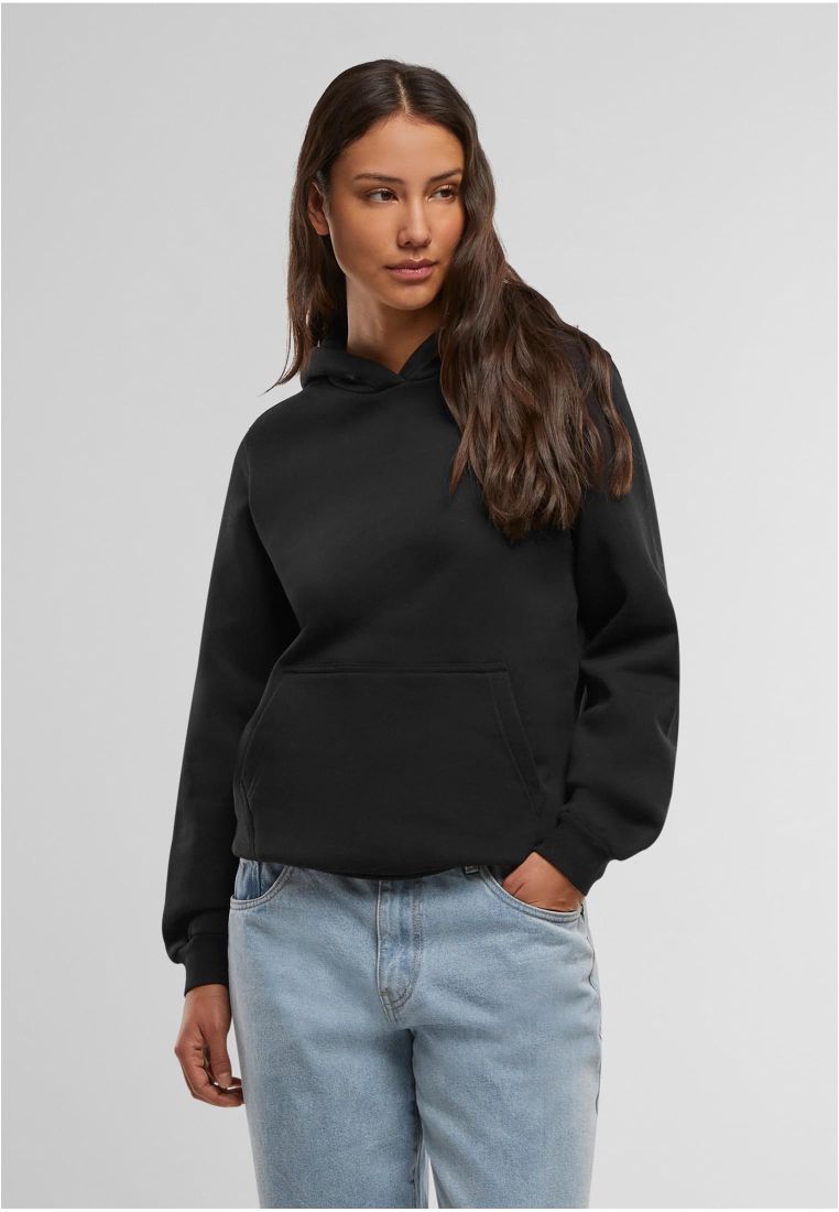 Ladies Loose Brushed Fleece Hoody -  - TTUTB7433 - 1