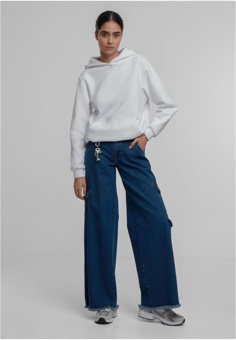 Ladies Loose Brushed Fleece Hoody - - TTUTB7433 - 336