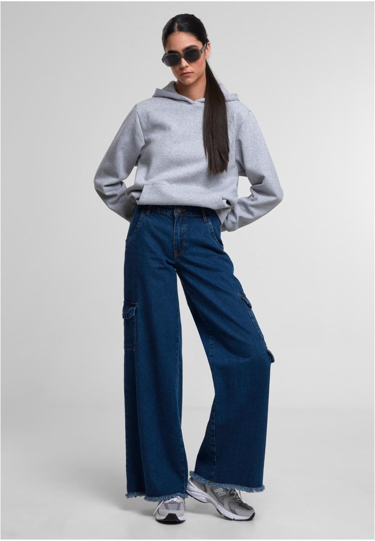 Ladies Loose Brushed Fleece Hoody - - TTUTB7433 - 486