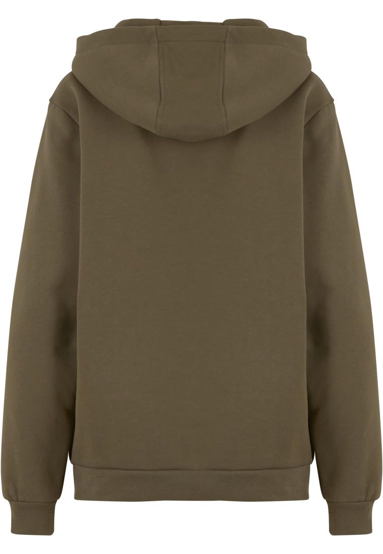 Ladies Loose Brushed Fleece Hoody - - TTUTB7433 - 188