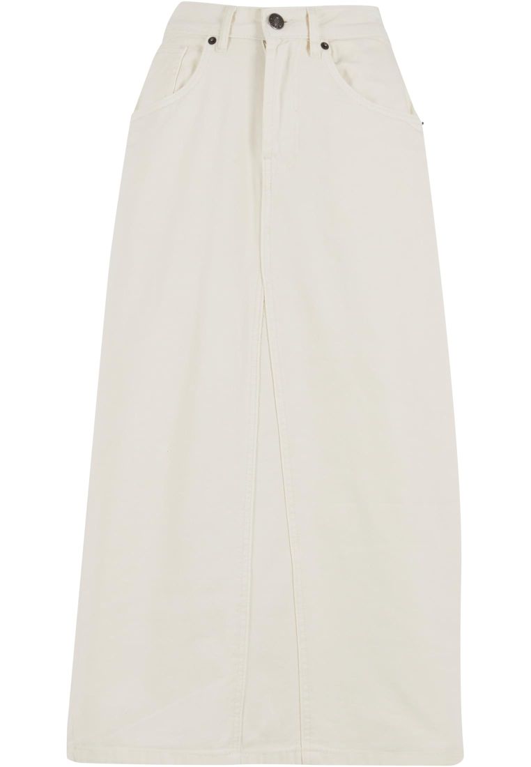 Ladies Soft Denim Midi Skirt - - TTUTB7443 - 8