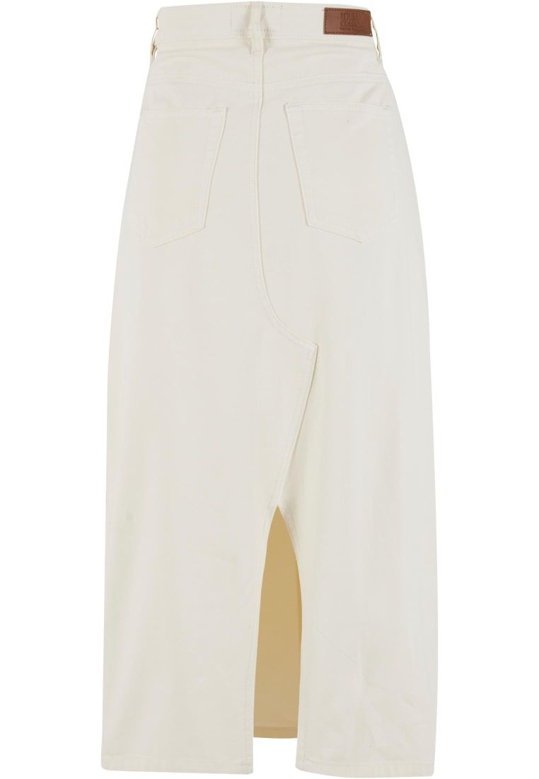 Ladies Soft Denim Midi Skirt - - TTUTB7443 - 9