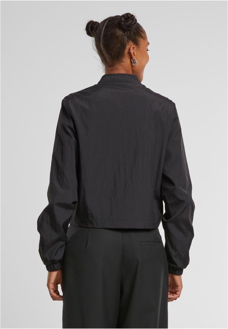 Ladies Short Crinkle Nylon Jacket - - TTUTB7446 - 4