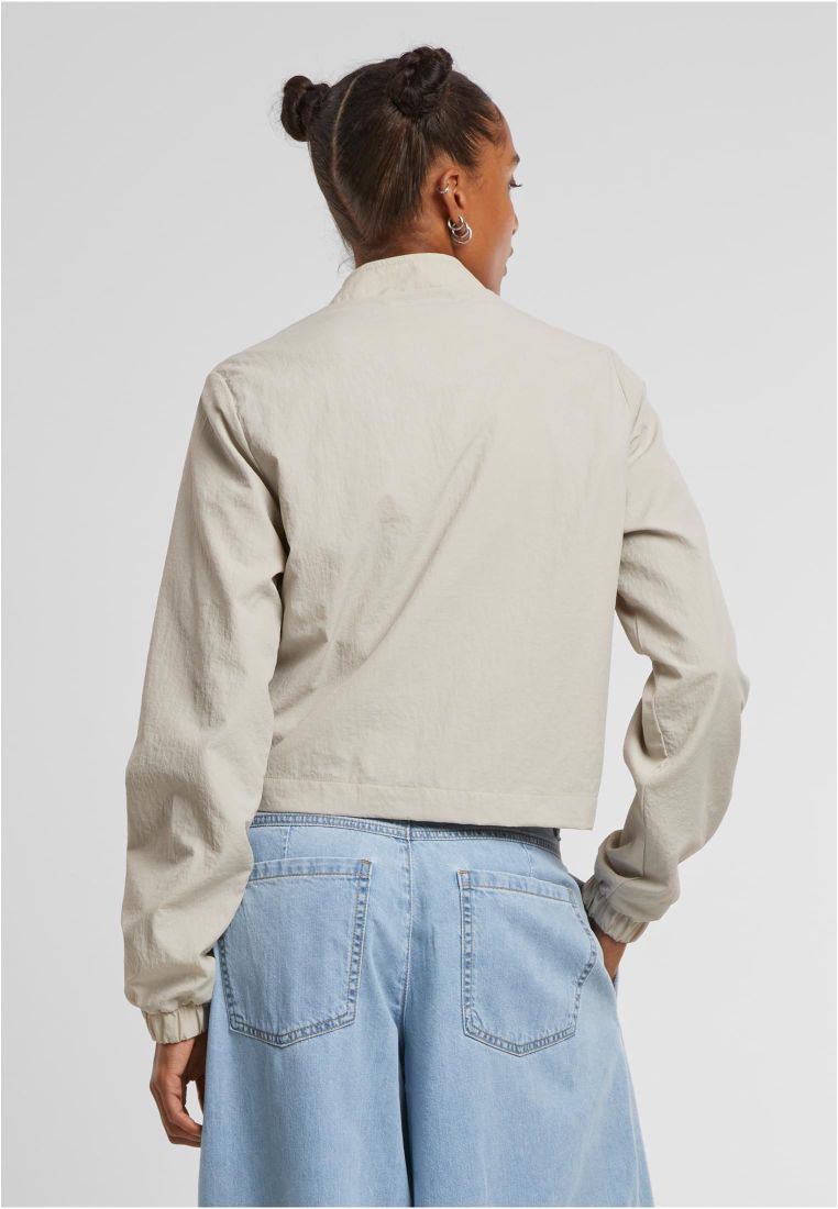 Ladies Short Crinkle Nylon Jacket - - TTUTB7446 - 185