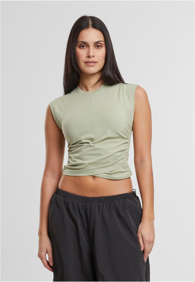 Ladies Cropped Wrapped Top -  - TTUTB7450 - 571