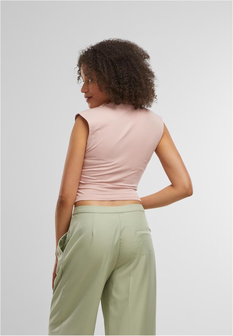 Ladies Cropped Wrapped Top -  - TTUTB7450 - 845