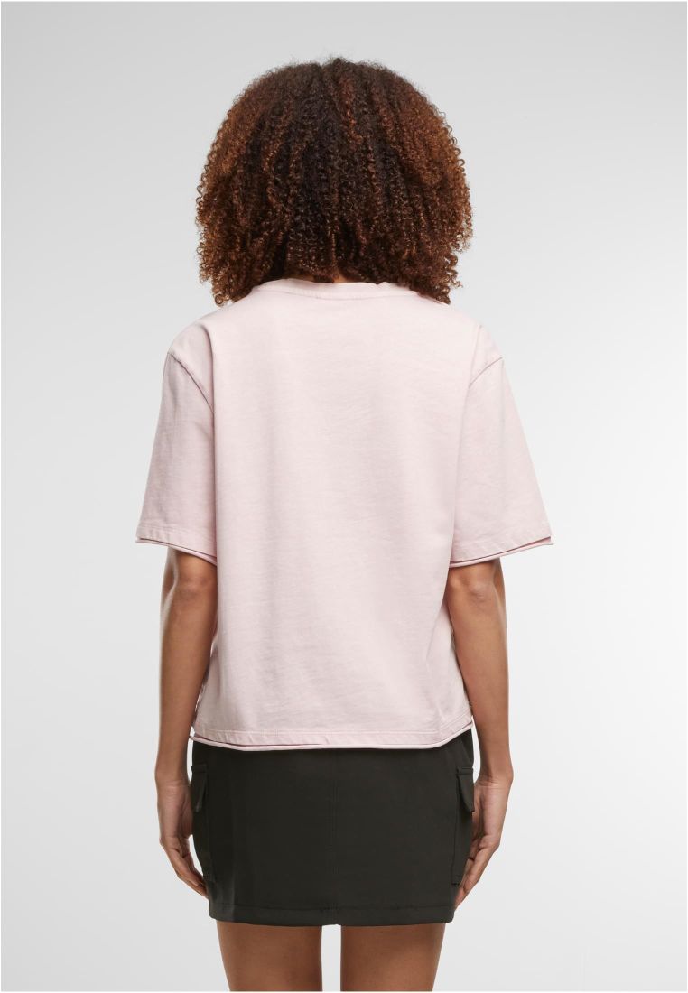 Ladies Washed Jersey Boxy Shirt - - TTUTB7465 - 305