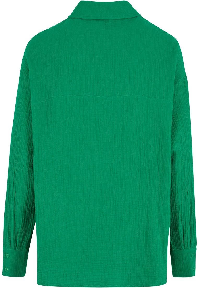 Ladies Oversized Musselin Blouse -  - TTUTB7476 - 578