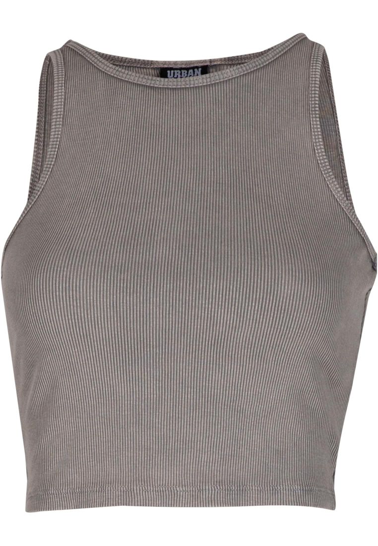 Ladies Washed Rib Jersey Cropped Top 2Pack -  - TTUTB7482A - 32