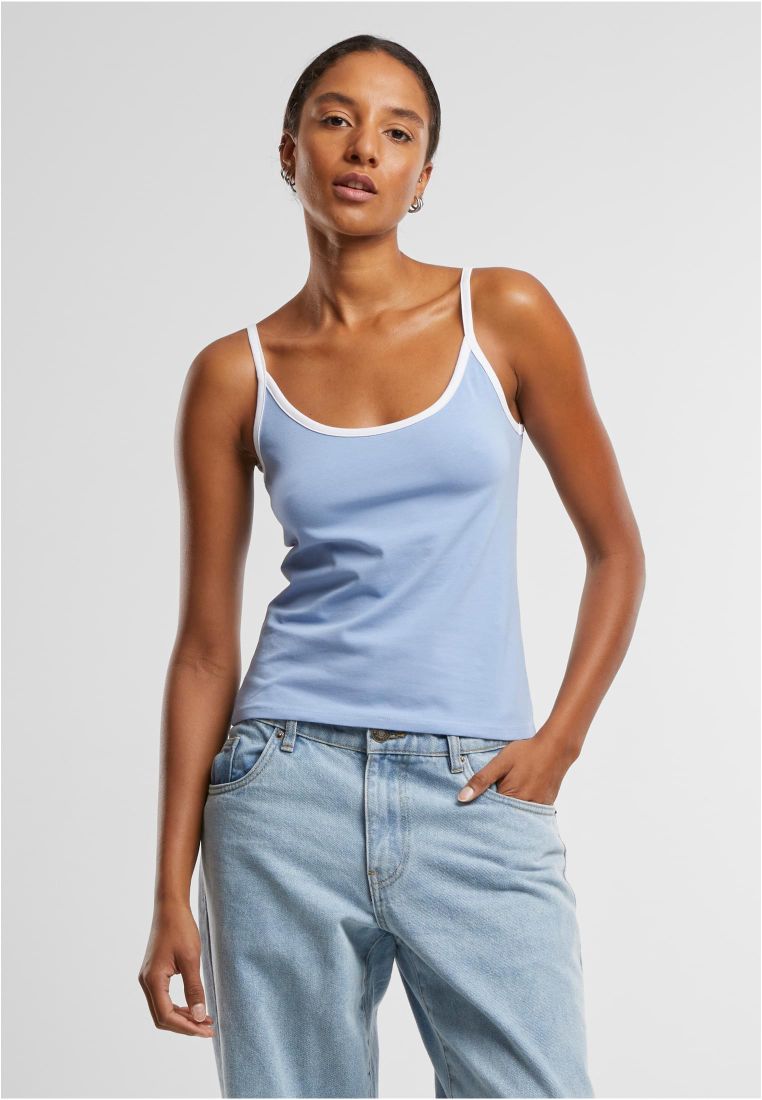 Ladies Contrast Basic Top 2-Pack -  - TTUTB7485A - 841