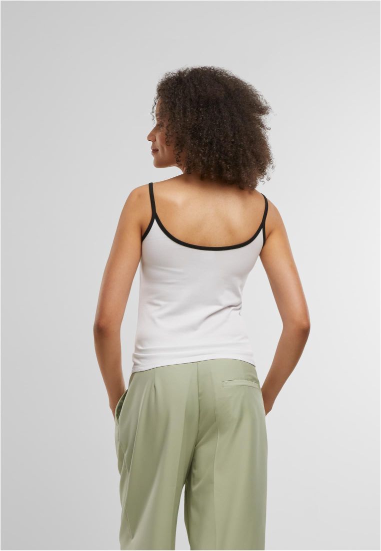 Ladies Contrast Basic Top 2-Pack -  - TTUTB7485A - 36