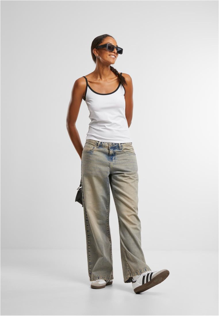 Ladies Contrast Basic Top 2-Pack -  - TTUTB7485A - 7