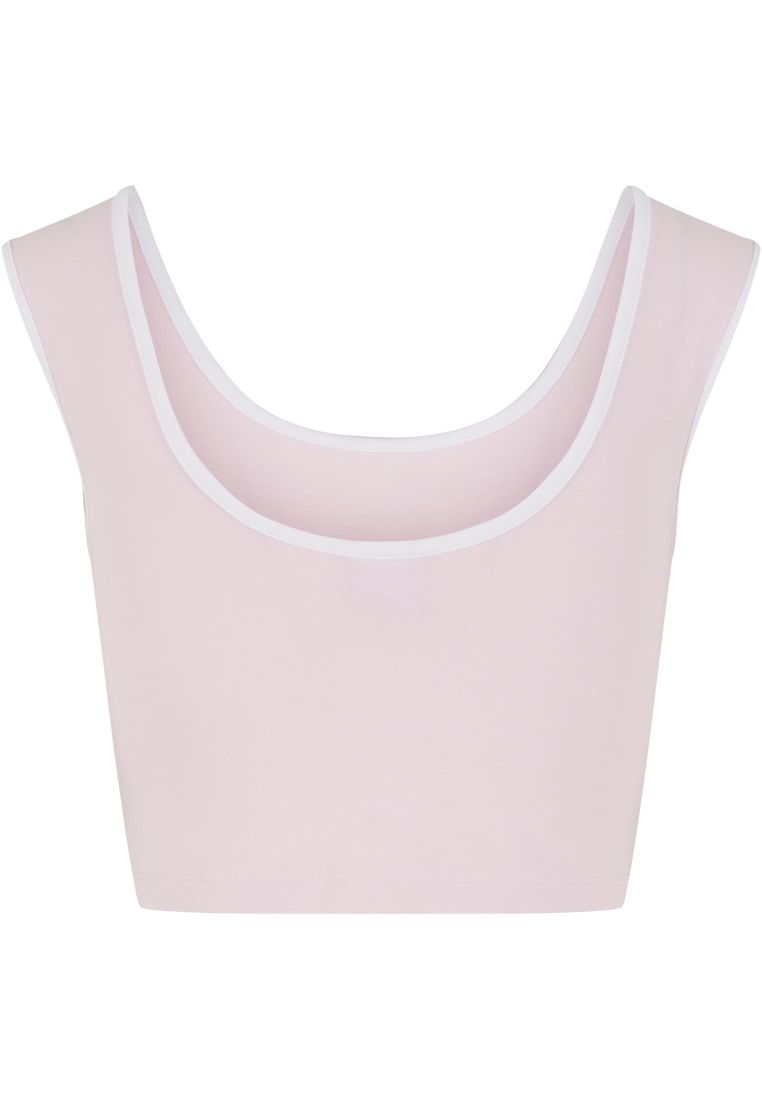 Ladies Contrast Cropped Top -  - TTUTB7486A - 852