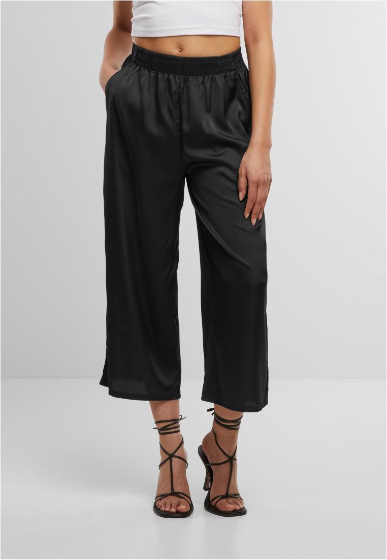 Ladies Satin Wide Leg Culotte -  - TTUTB7488 - 31