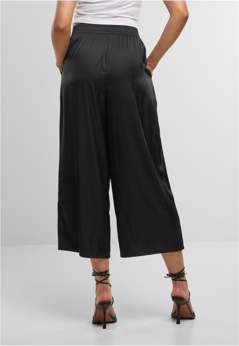 Ladies Satin Wide Leg Culotte -  - TTUTB7488 - 36