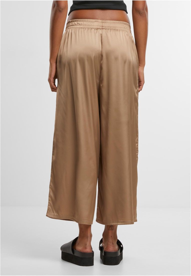 Ladies Satin Wide Leg Culotte -  - TTUTB7488 - 5