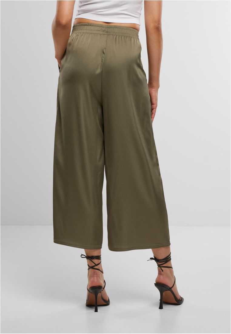 Ladies Satin Wide Leg Culotte -  - TTUTB7488 - 576
