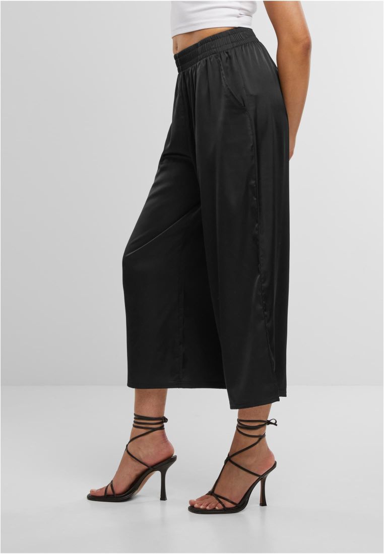 Ladies Satin Wide Leg Culotte -  - TTUTB7488 - 35