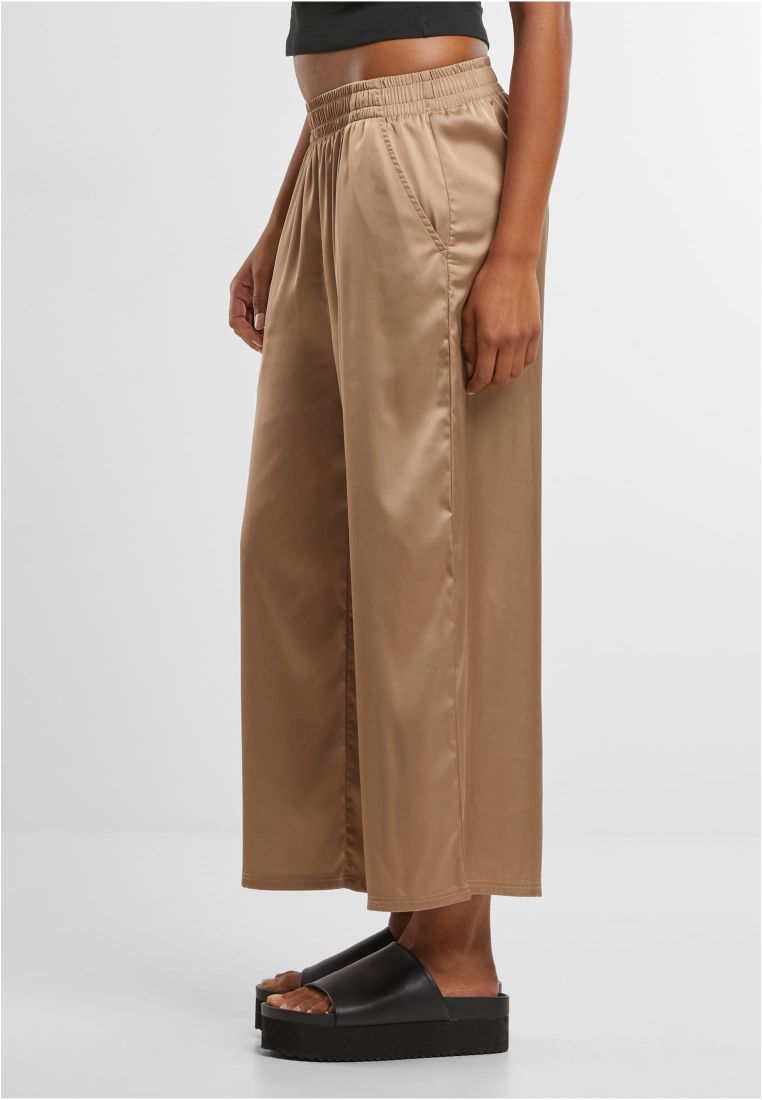 Ladies Satin Wide Leg Culotte -  - TTUTB7488 - 4