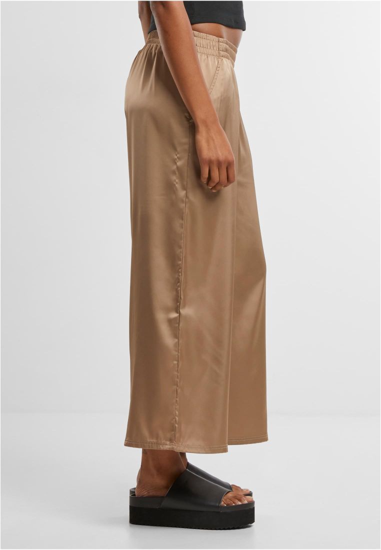 Ladies Satin Wide Leg Culotte -  - TTUTB7488 - 6