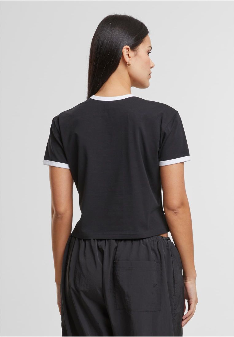 Ladies Contrast Retro T-Shirt - - TTUTB7492 - 4