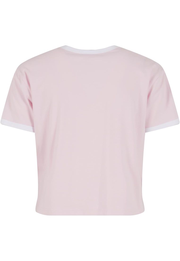 Ladies Contrast Retro T-Shirt - - TTUTB7492 - 578