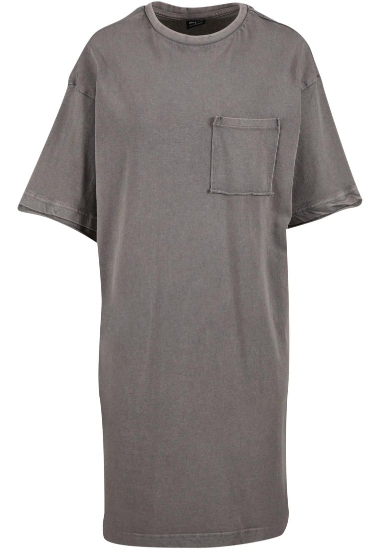 Ladies Washed Jersey T-Shirt Dress -  - TTUTB7493 - 32