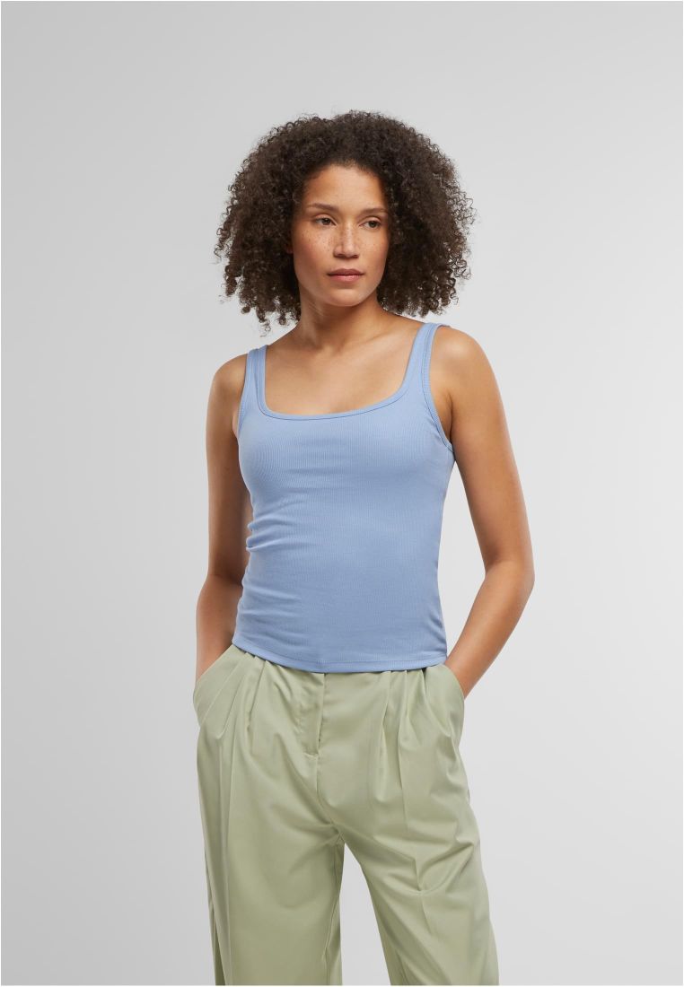 Ladies Wide Neck Rib Top 2-Pack - - TTUTB7513A - 841