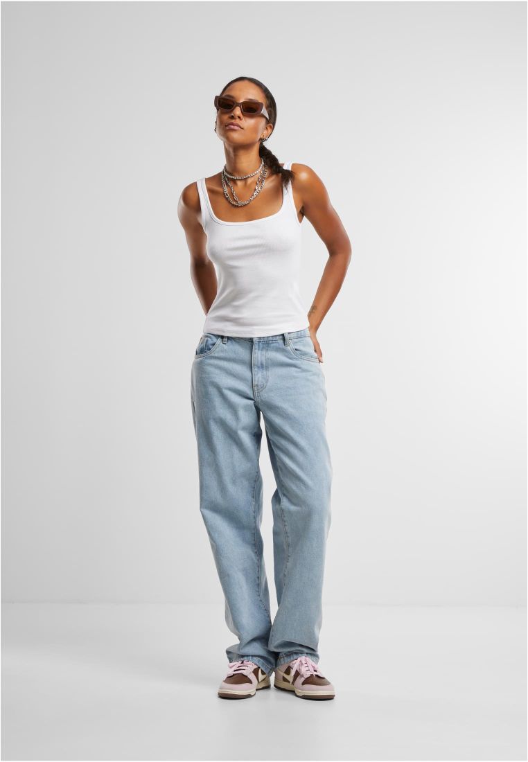 Ladies Wide Neck Rib Top 2-Pack - - TTUTB7513A - 1118