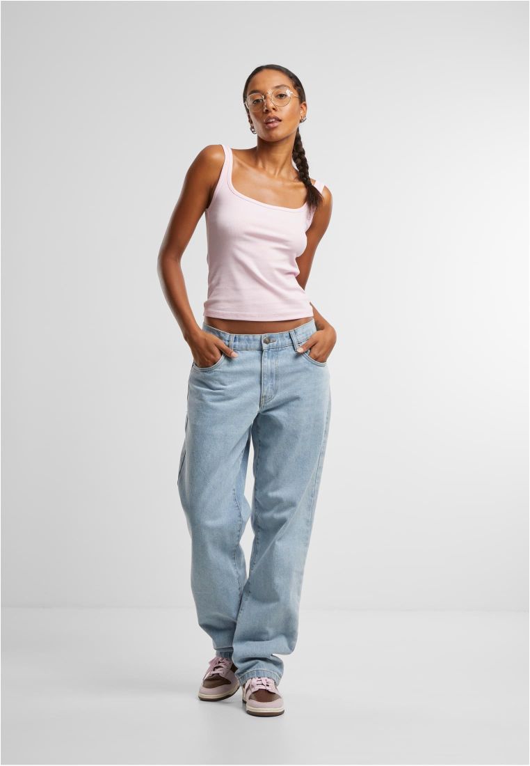 Ladies Wide Neck Rib Top 2-Pack - - TTUTB7513A - 1119