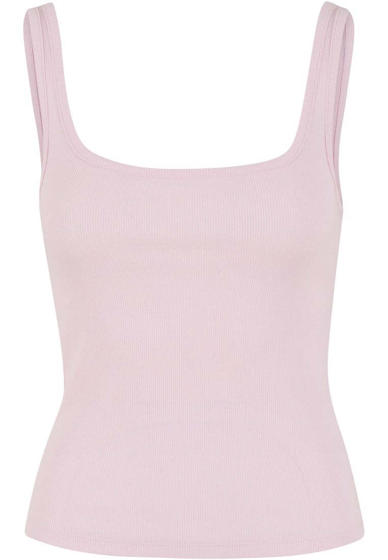 Ladies Wide Neck Rib Top 2-Pack - - TTUTB7513A - 1124