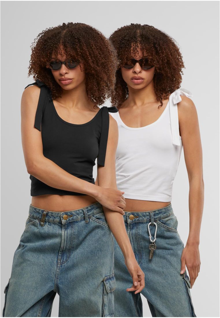 Ladies Tied Basic Jersey Top 2-Pack -  - TTUTB7520A - 3